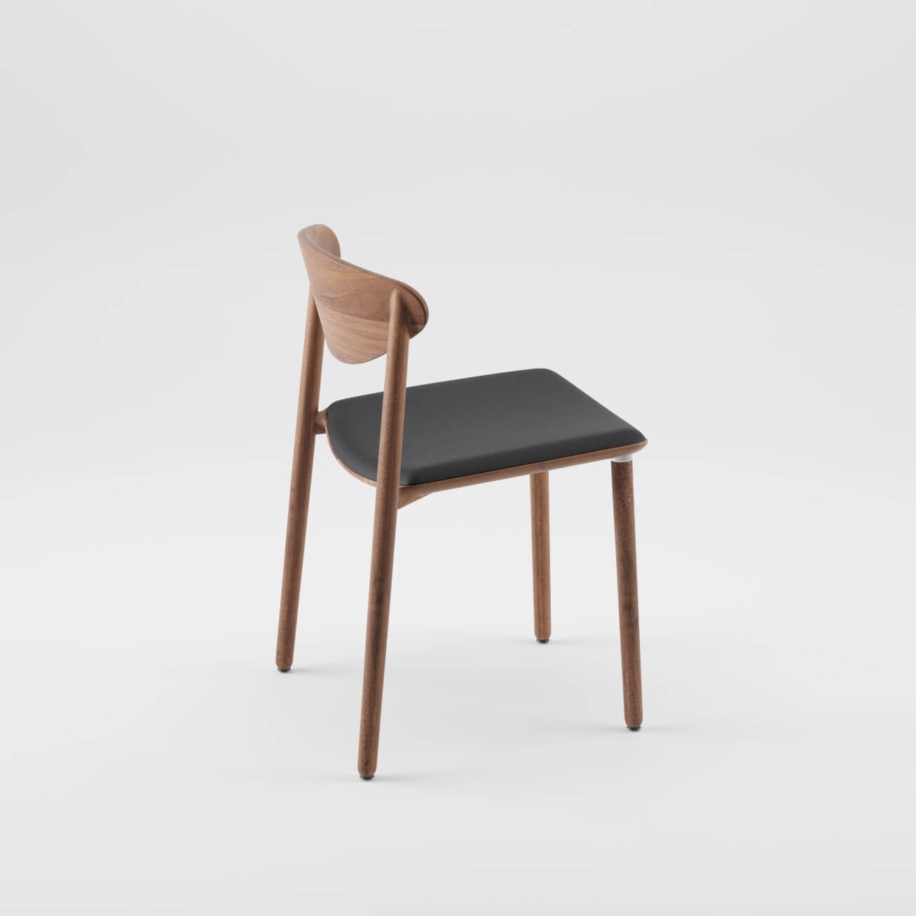 ba-designermoebel-Naru-Stuhl-Artisan-ohne-armlehne-nussbaum-ledersitz